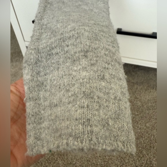 Garage Women’s Grey Cropped Sweater - Picture 2 of 4